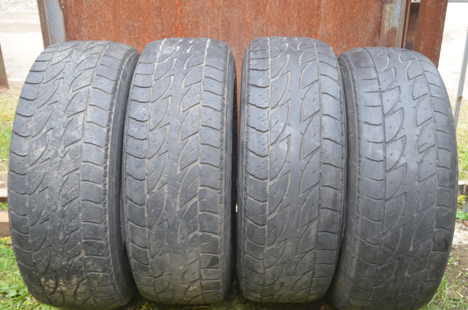 Шины летние Bridgestone 265/70 R16 на Toyota 4Runner (III) (185 ...