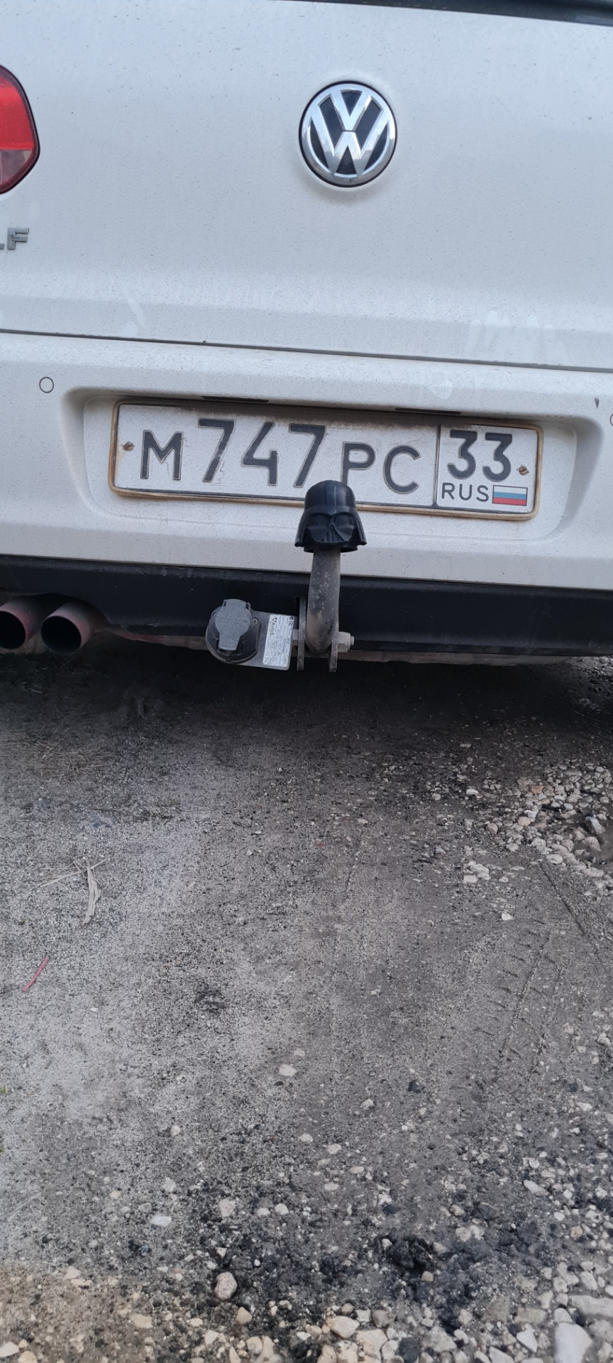 Колпачок на фаркоп) — Volkswagen Golf Mk6, 1,4 л, 2009 года | стайлинг ...