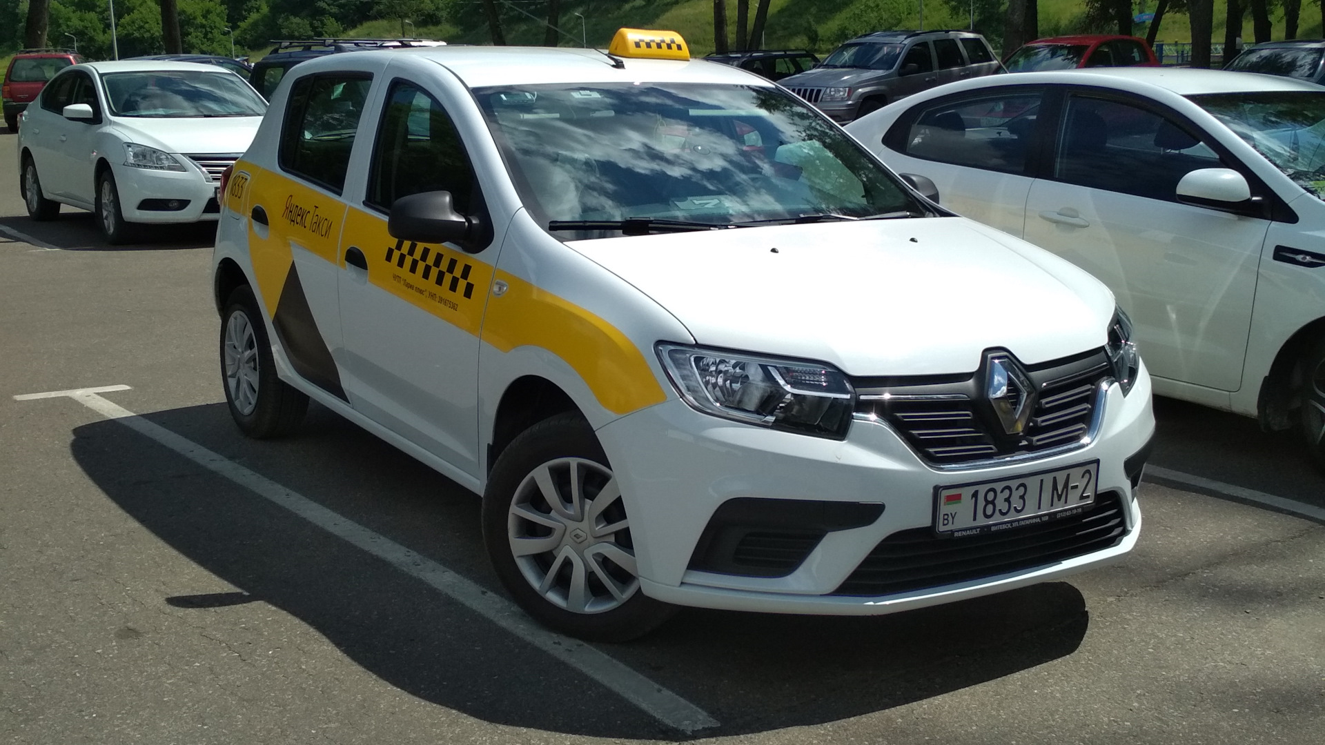 Renault Sandero 2G 1.6 бензиновый 2019 | Taxi на DRIVE2