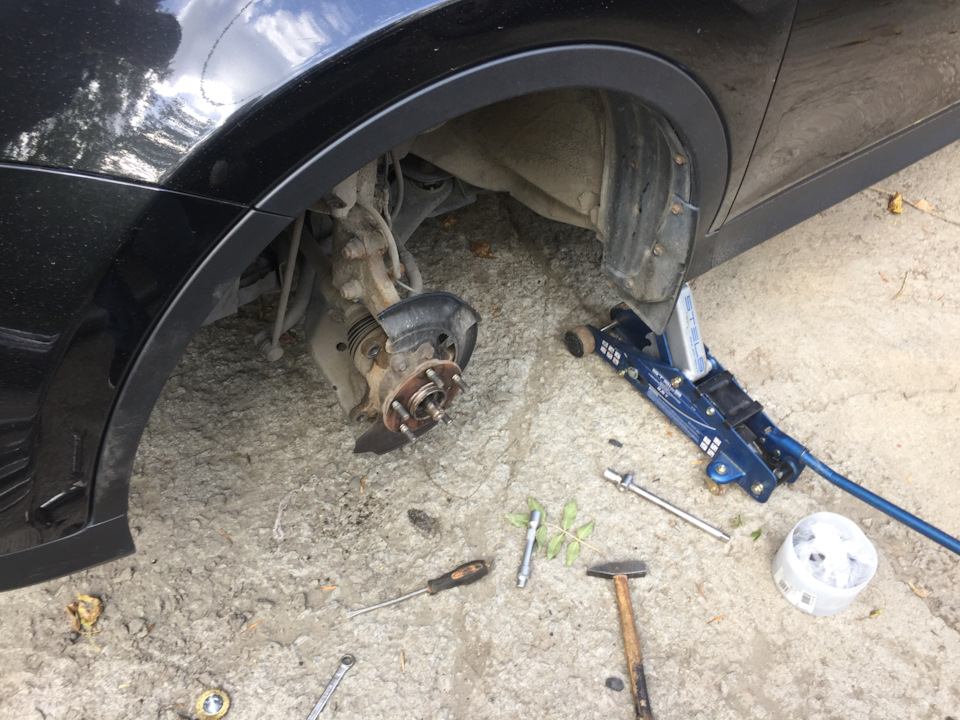 замена ступицы — Toyota RAV4 (IV), 2 л, 2013 года | своими руками | DRIVE2