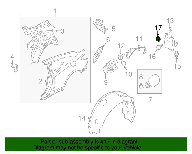 8682526000 Гайка KIA HYUNDAI | Запчасти на DRIVE2