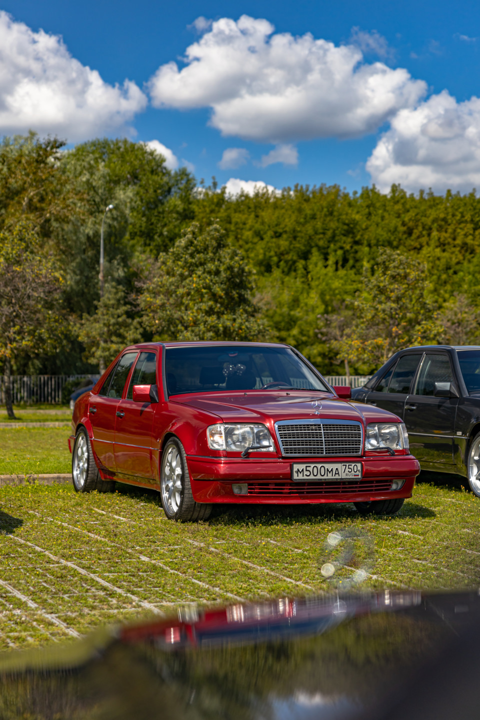 Два красных Mercedes W124 и Серый W124. Часть 10. Редчайшие авто! Моя  фоторабота — Сообщество «Mercedes-Benz Life Style» на DRIVE2