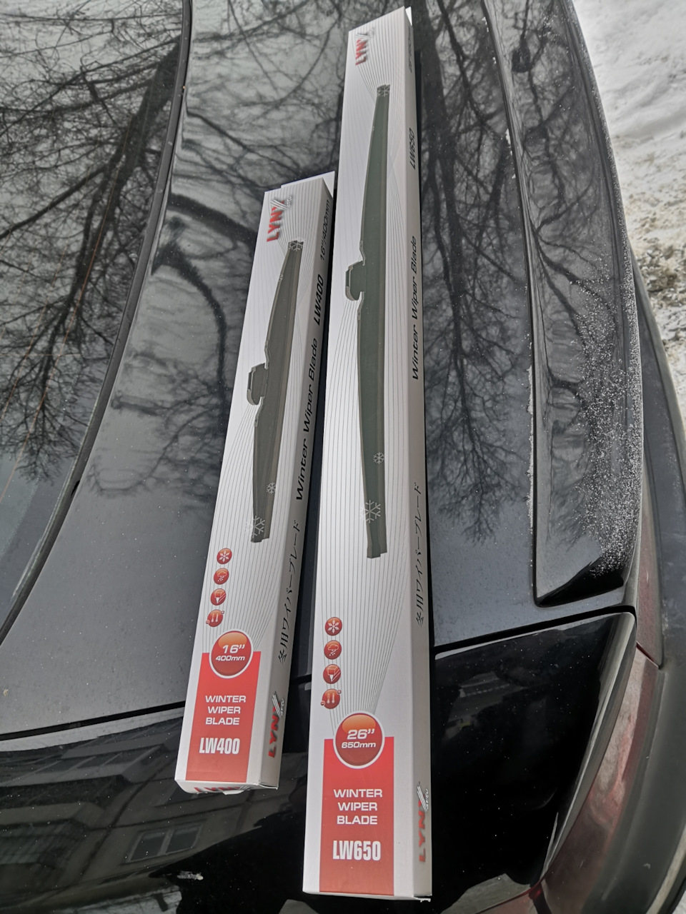 Зимние щетки Lynx — Honda Accord (7G), 2,4 л, 2006 года | расходники ...
