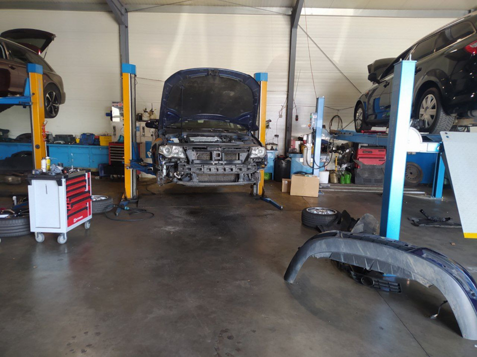 Замена фар — Volkswagen Passat Variant (B6), 2 л, 2008 года | тюнинг ...