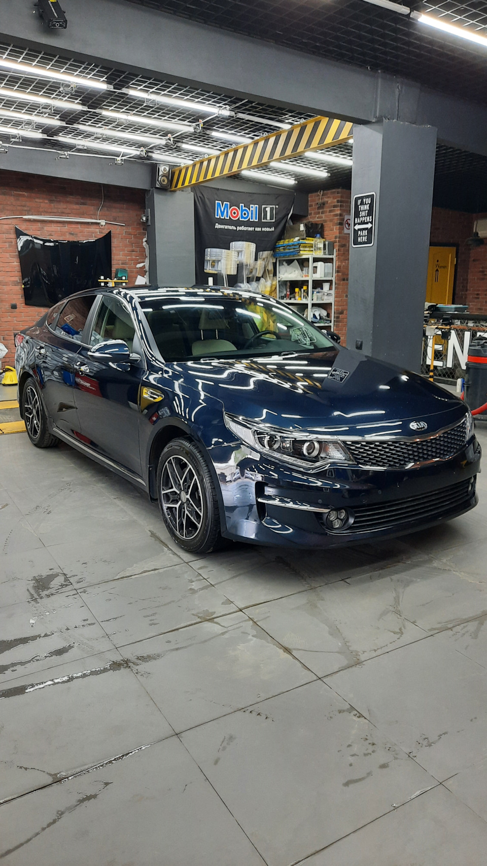 Полировка кузова и нанесение керамики — KIA Optima (4G), 2,4 л, 2017 года |  стайлинг | DRIVE2