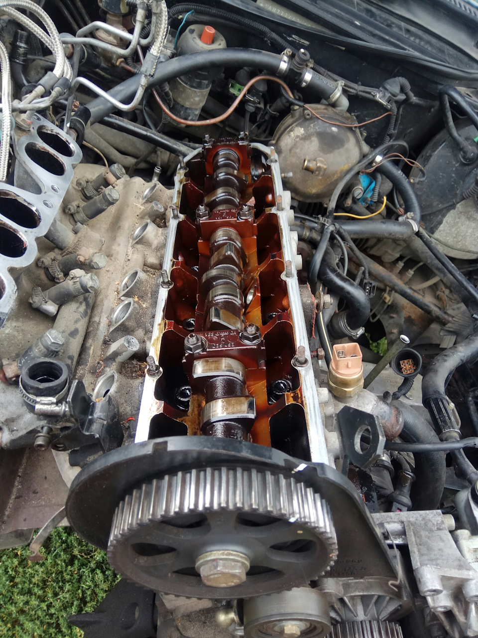 Двигатель AAR ремонт ГБЦ, замена прокладок, ремней Audi 100 2,3E