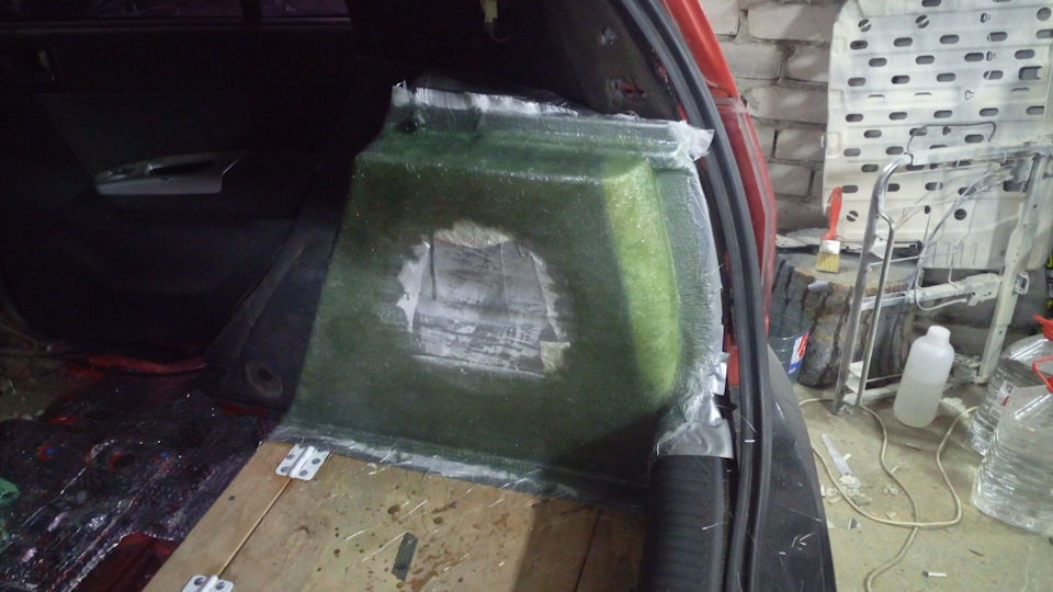 Багажник часть2 — Hyundai Getz, 1,4 л, 2008 года | стайлинг | DRIVE2