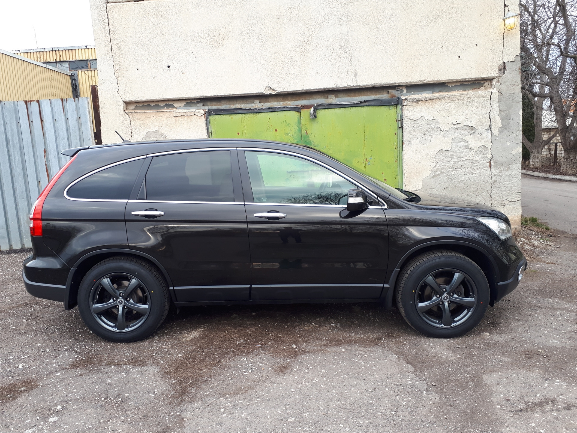 Honda CRV 2008 большие колеса