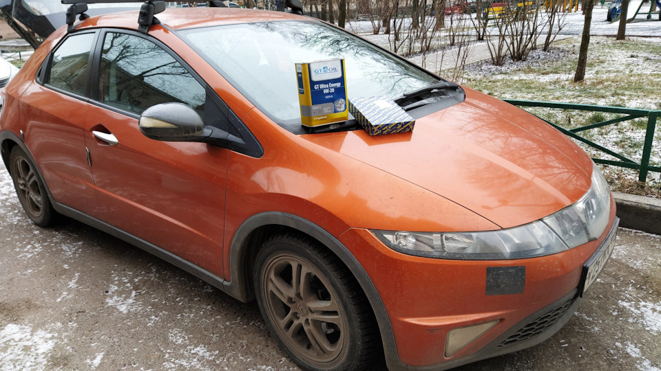 Honda Civic Hatchback Рыжая бестия