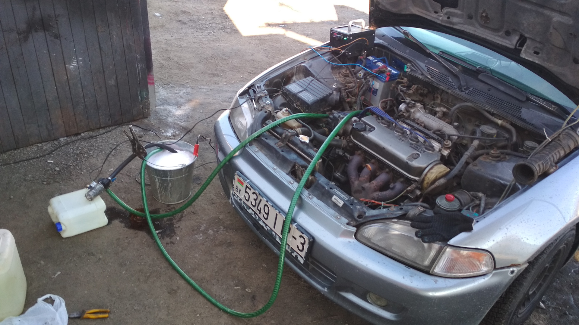 Промывка(прочистка) радиатора печки — Honda Civic Hatchback (5G), 1,6 л ...