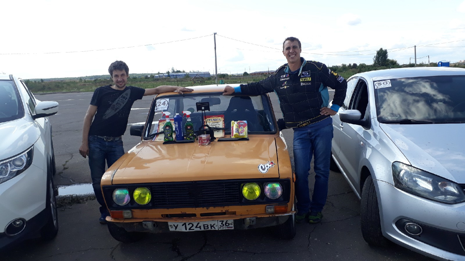 Автобиатлон, автодром "Воронеж" 10.08.2019 — Lada 21063, 1,6 л, 1984 ...