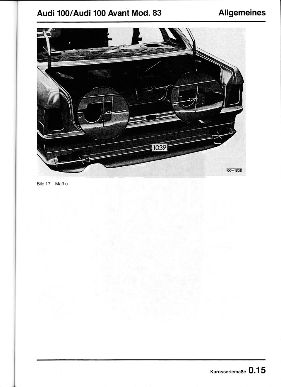 Фото в бортжурнале Audi 100 Avant (C3)