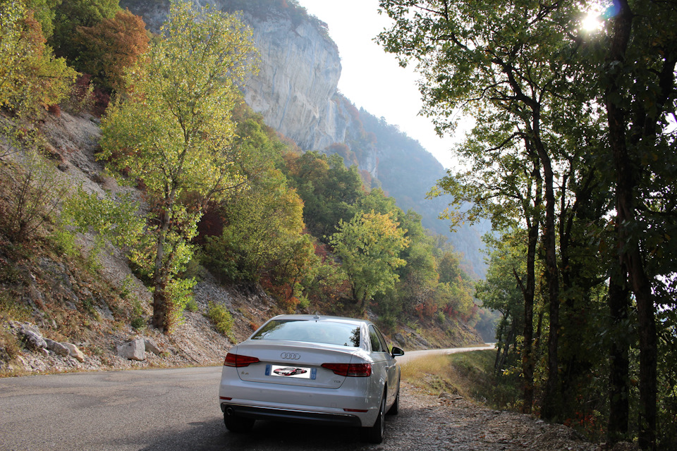 На подъеме. — Audi A4 (B9)