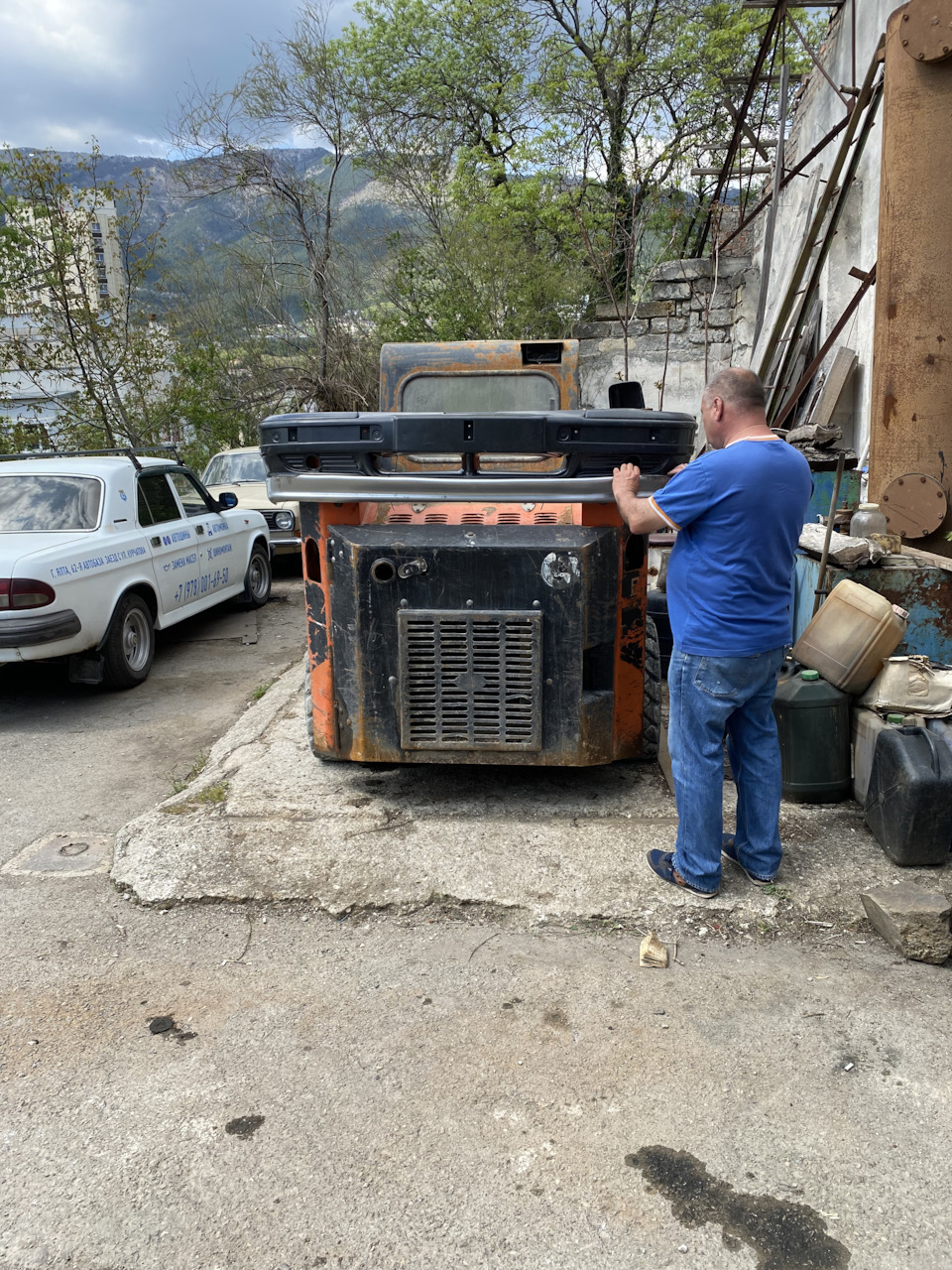 Бампер часть 1 — ГАЗ 31105, 2,3 л, 2008 года | стайлинг | DRIVE2