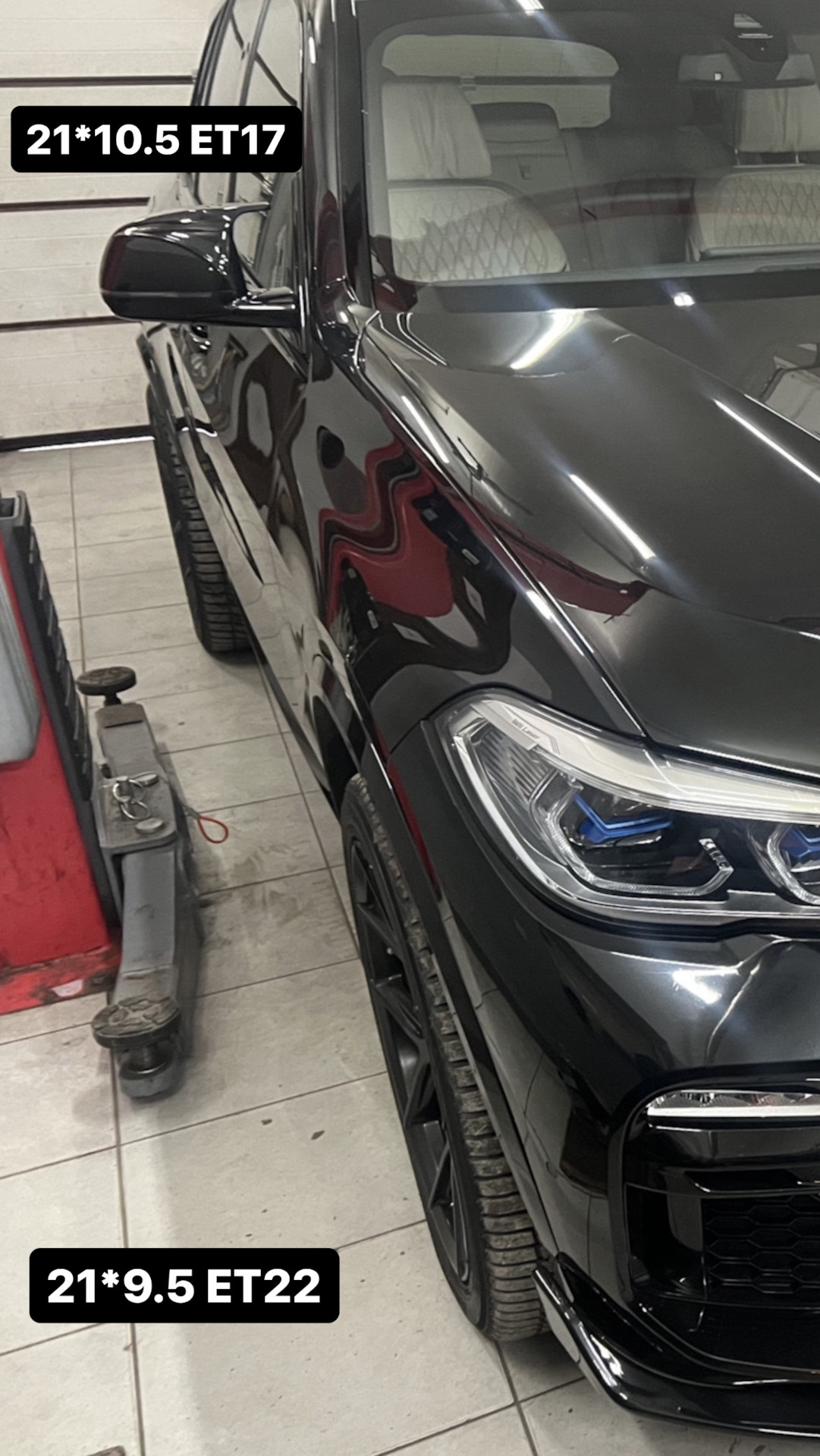 3. Вылет дисков — BMW X5 (G05), 3 л, 2019 года | колёсные диски | DRIVE2