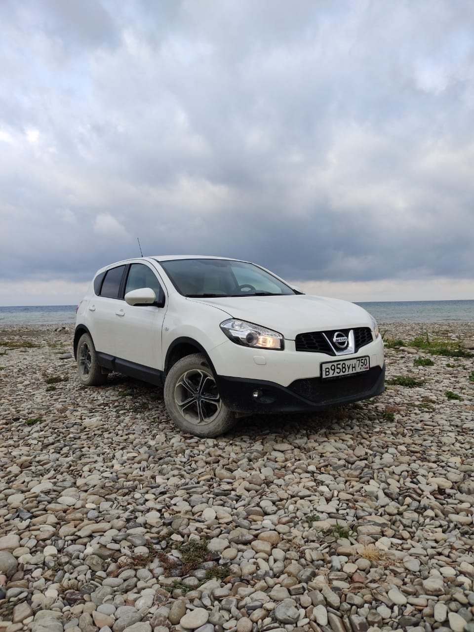 Ниссан Кашкай Белый Фото