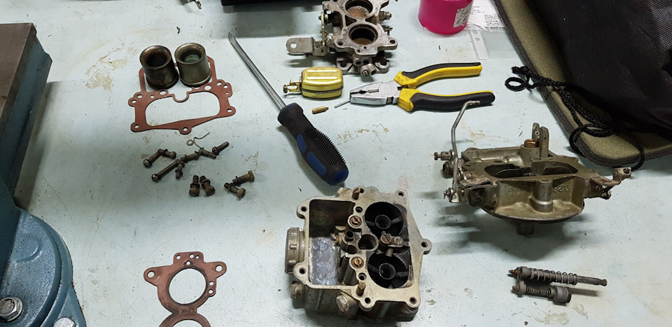 Доработка карбюратора К126Н — ИЖ Москвич 412, 1,5 л, 1978 года | тюнинг ...