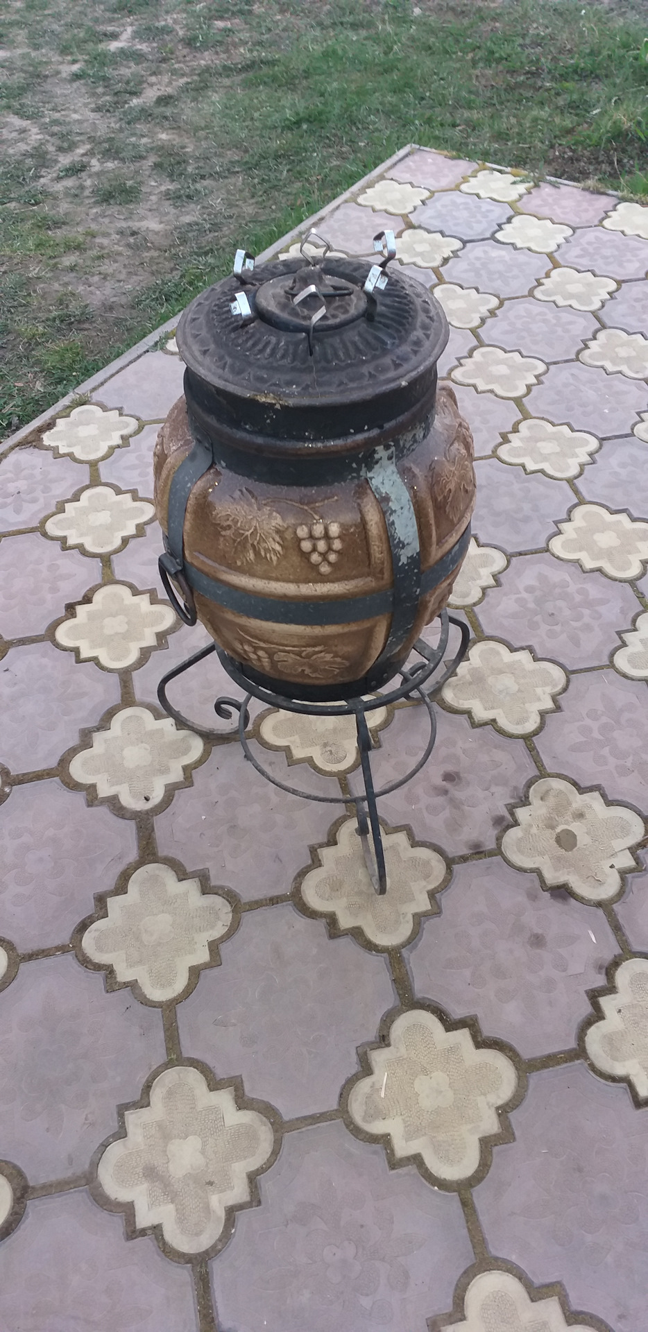 Как подтянуть тросик капота на калине - фото