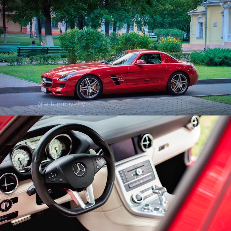 Редкие автомобили Беларуси — Mercedes SLS AMG — DRIVE2