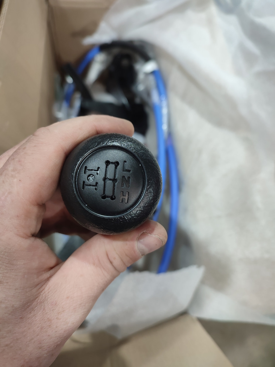 Тросовое переключения раздатки и моста — УАЗ 3909, 2,9 л, 2003 года ...