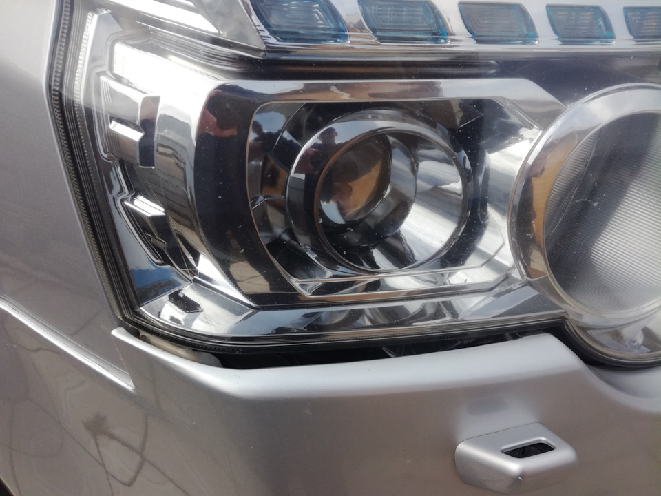 led фары pajero 4