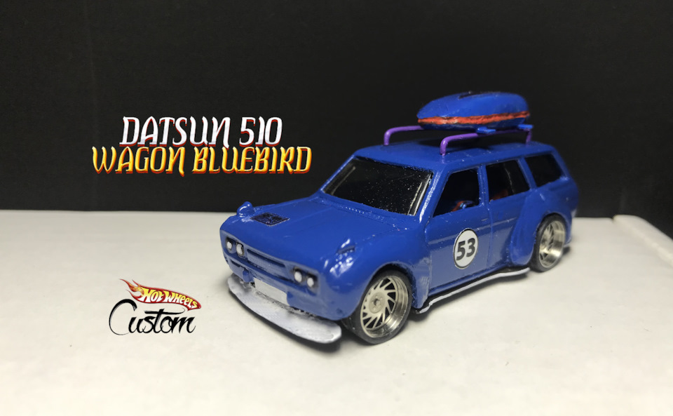 hot wheels datsun 510 wagon custom