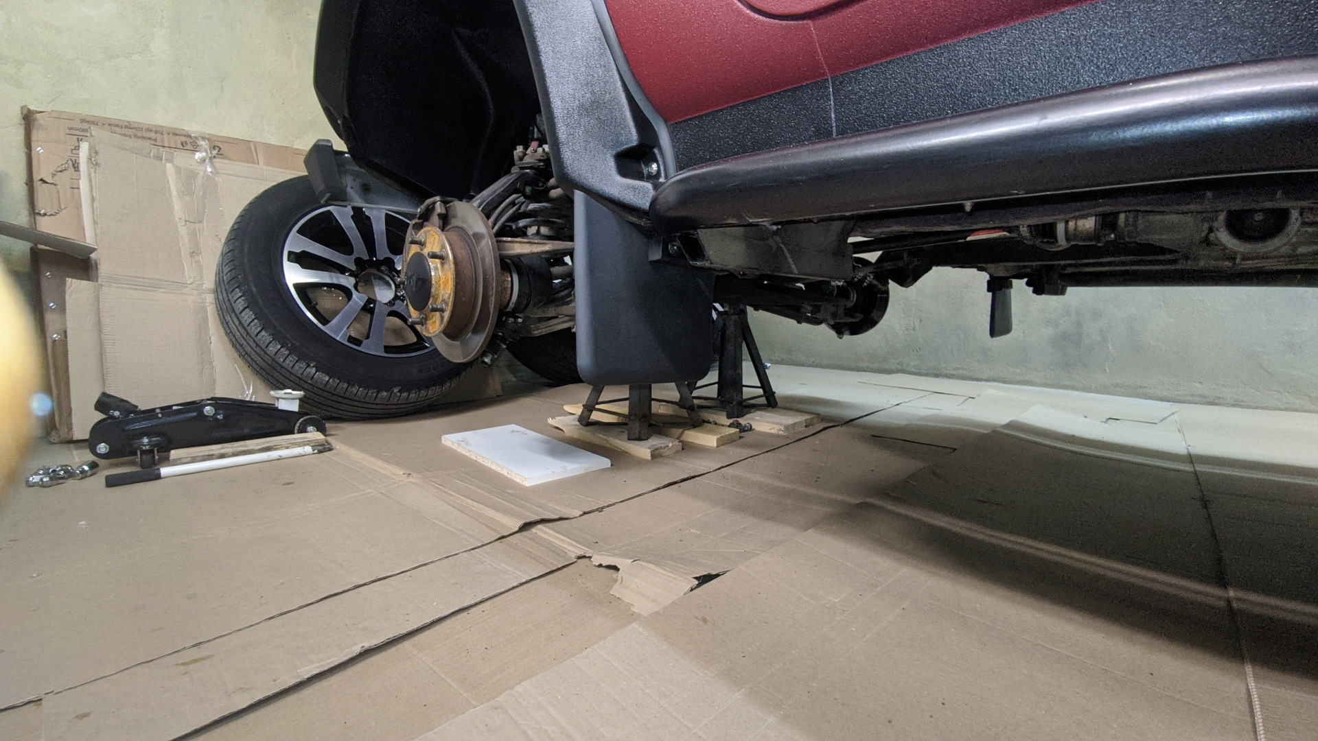 Брызговики на ниву из Термоэластопласта — Lada 4x4 3D, 1,7 л, 1996 года ...