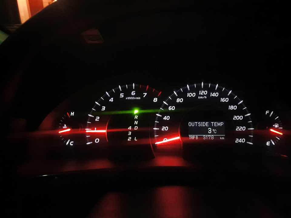 51. Замена диодов приборной панели — Toyota Camry (XV40), 2,4 л, 2007 ...