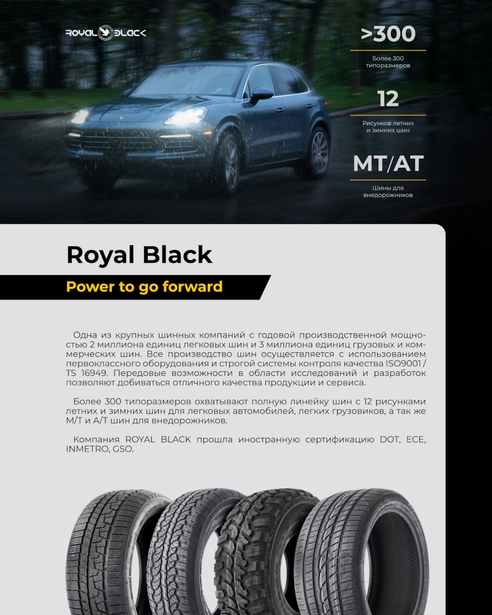 Шины ROYAL BLACK | ROYALPERFORMANCE 245/45/20 — Kolesoffnet на DRIVE2