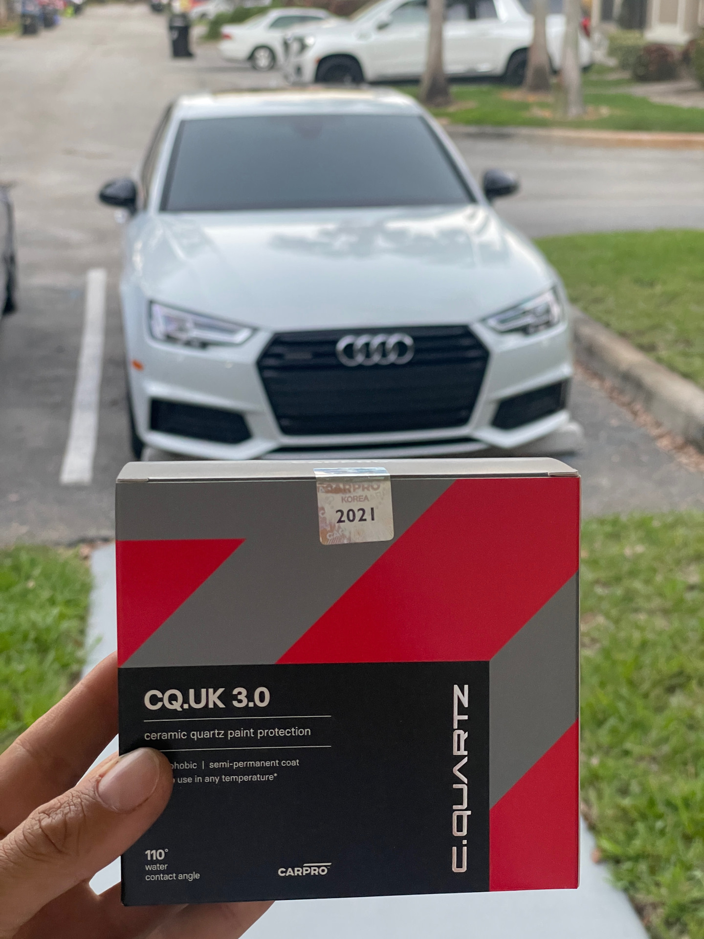 CarPro CQ.UK 3.0 — Audi A4 (B9), 2 л, 2018 года | своими руками | DRIVE2