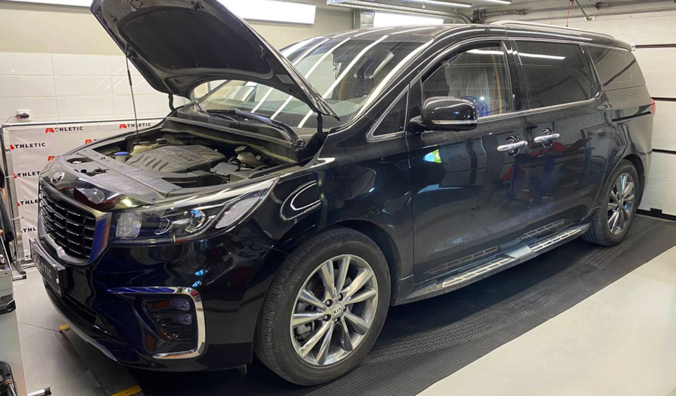 Отключение клапана EGR и мочевины AdBlue на Kia Carnival 2.2 CRDi (199 ...