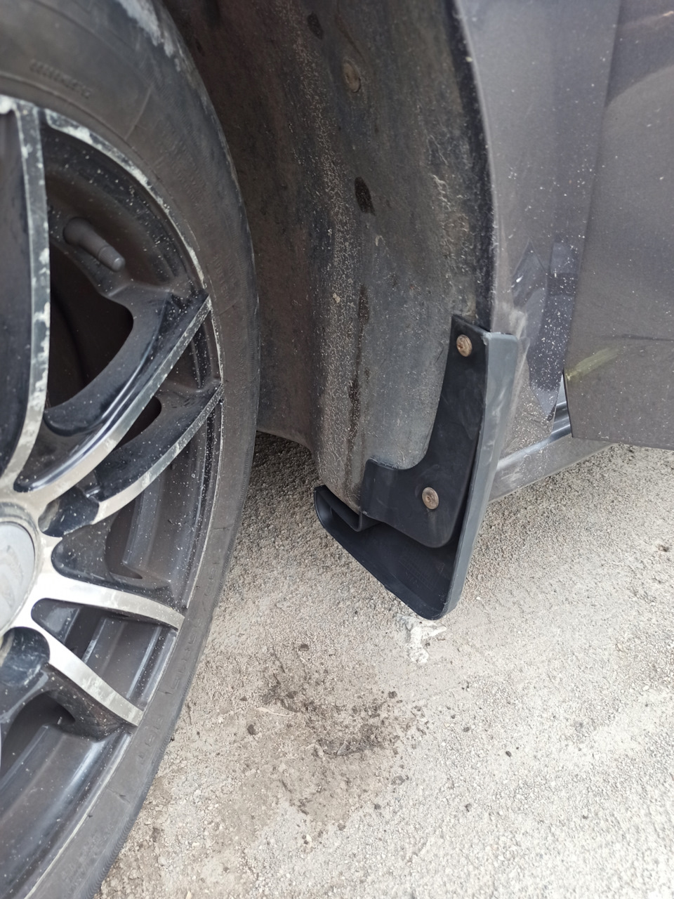Замена брызговиков - Citroen C-Elysee, 1,2 л, 2018 года аксессуары DRIVE2
