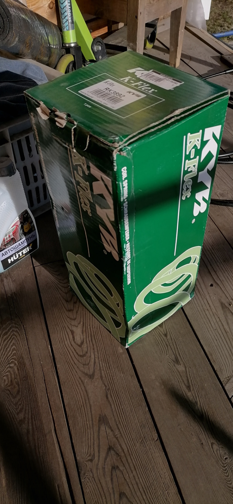 RK3892 Пружина передняя (левая/правая). Серия K-flex KYB | Запчасти на ...