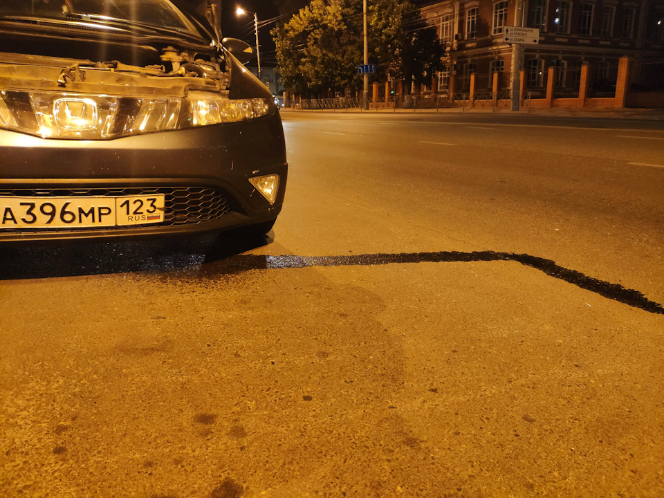 Друзья в беде не бросают…приводной ремень, что б его… — Honda Civic 5D ...