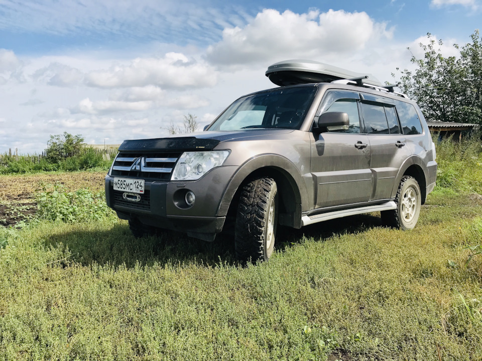 Купил МТ резину на Паджеро — Mitsubishi Pajero (4G), 3 л, 2011 года ...