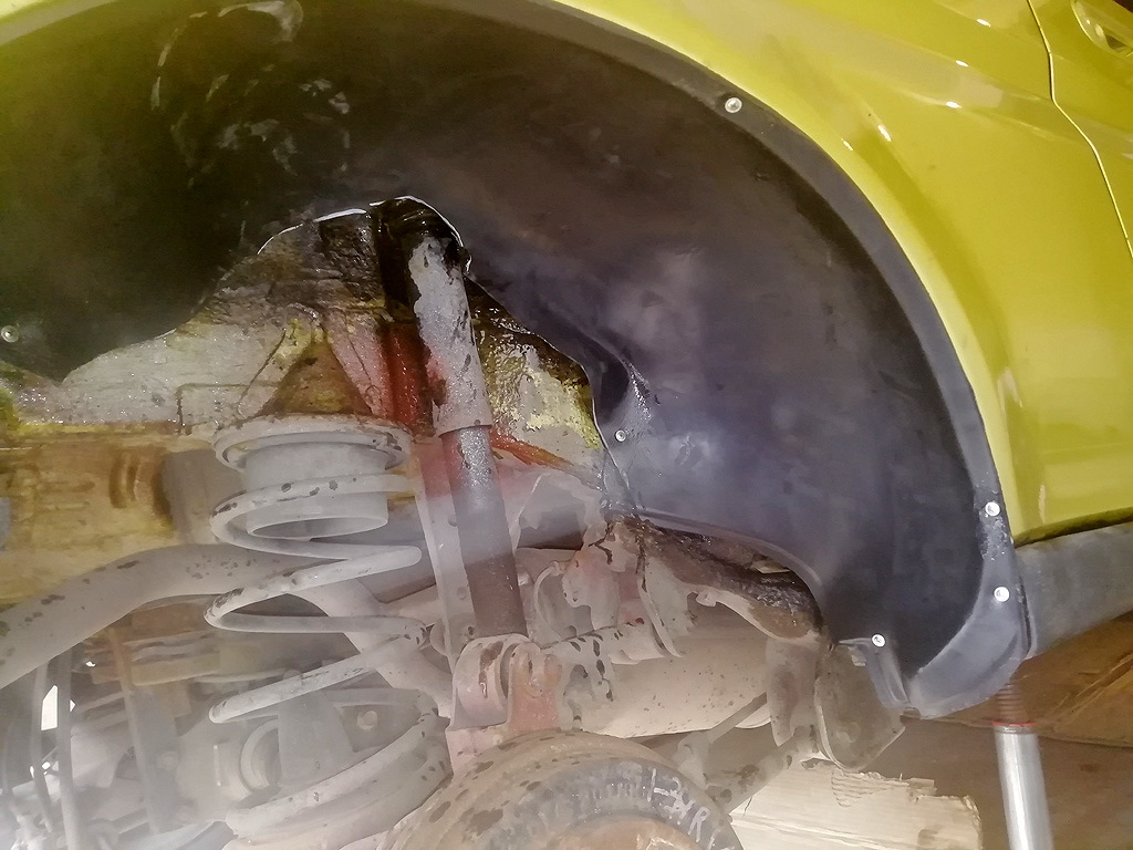 Подкрылки, або Колхоз во имя жизни — Honda HR-V (1G), 1,6 л, 1998 года ...
