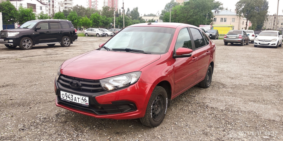 операция "Антихром" в пособниках жидкая резина — Lada Гранта Лифтбек (2 ...