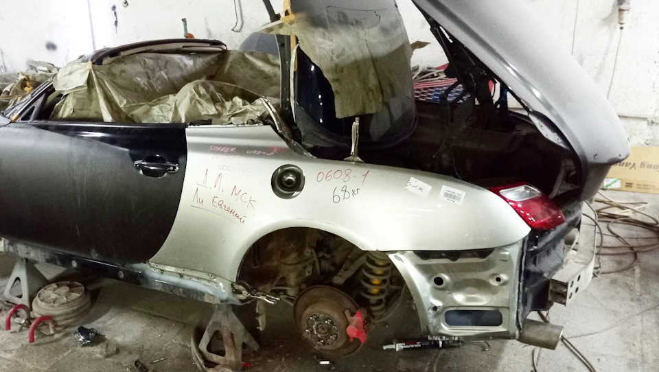 приехал лексус покраситься, а поменял четверть 🤐 — Автоботаник на DRIVE2