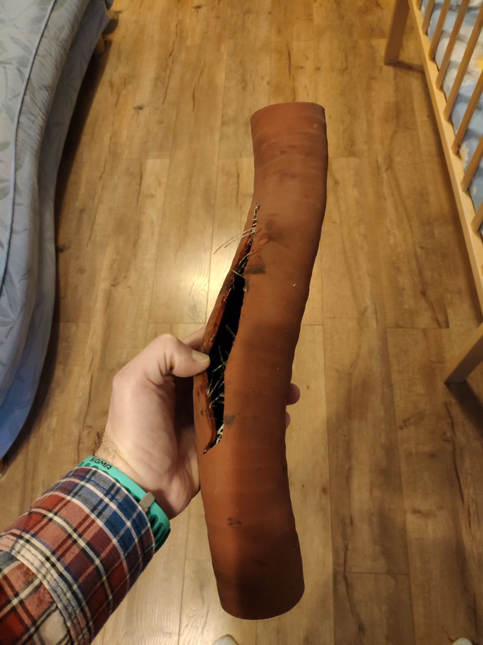 Взорвался патрубок от турбины к интеркулеру — ГАЗ Соболь 4х4, 2,8 л ...