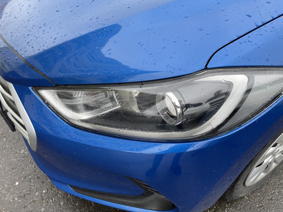 Потеет фара — Hyundai Elantra (6G), 1,6 л, 2018 года | другое | DRIVE2