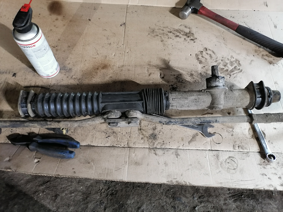 Ремонт и доработка рейки. — Lada 2114, 1,5 л, 2006 года | своими руками ...