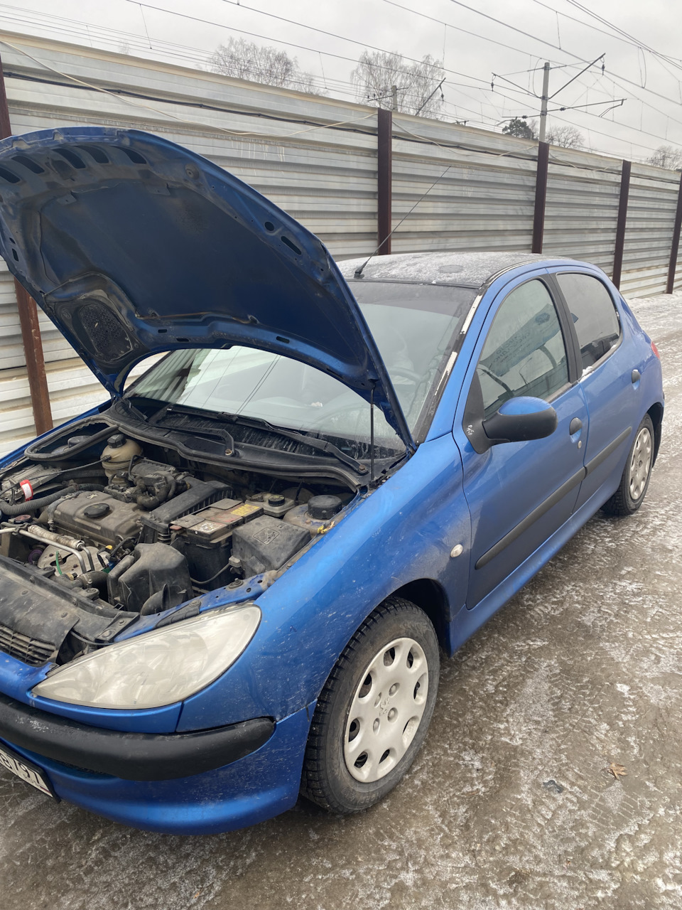 Поставил на учёт. — Peugeot 206, 1,4 л, 2008 года | техосмотр | DRIVE2