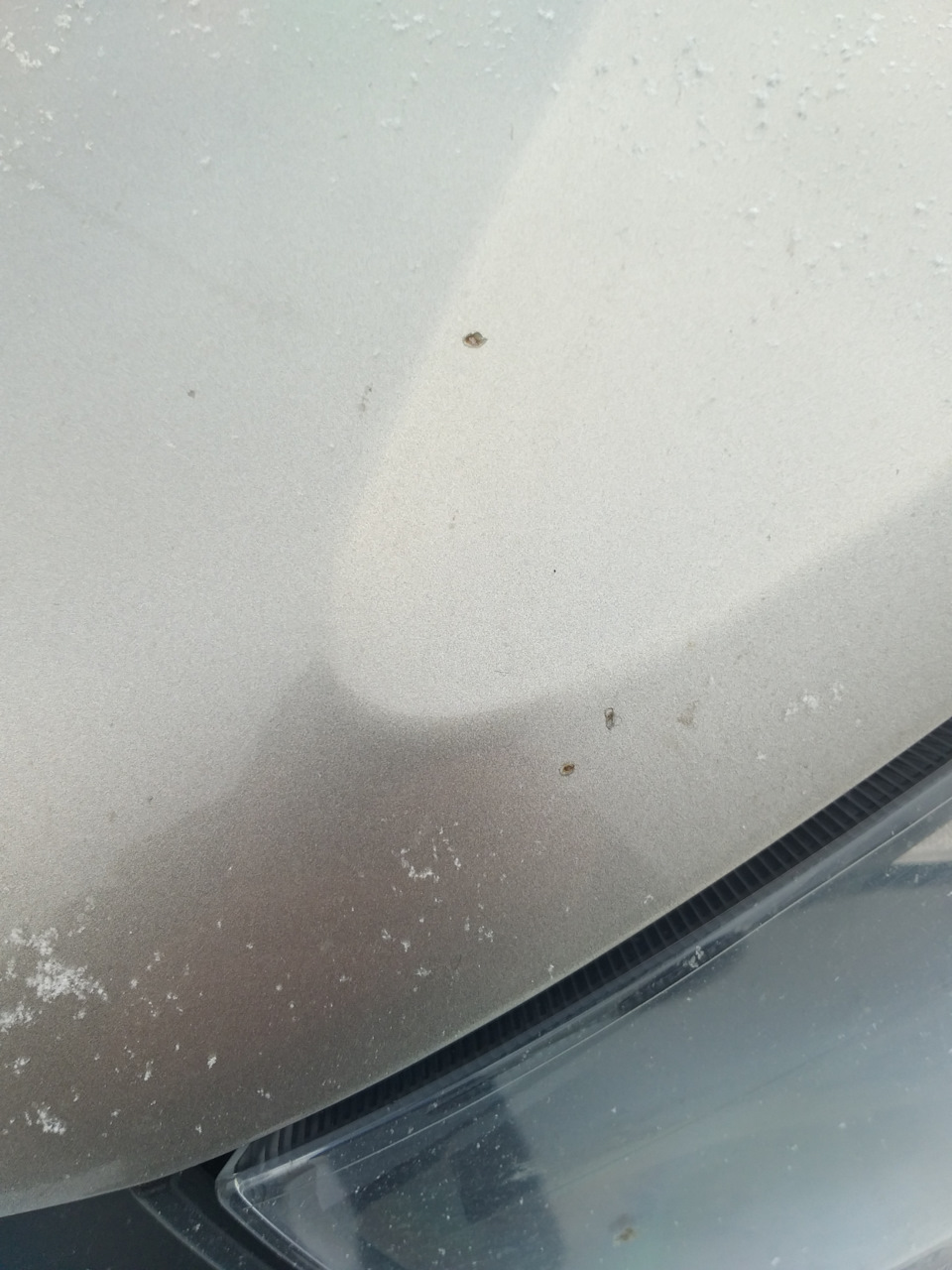 Первая коррозия — Lada Гранта (2G) FL, 1,6 л, 2019 года | просто так ...