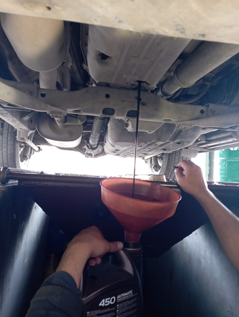 частичная замена масла прадо 150