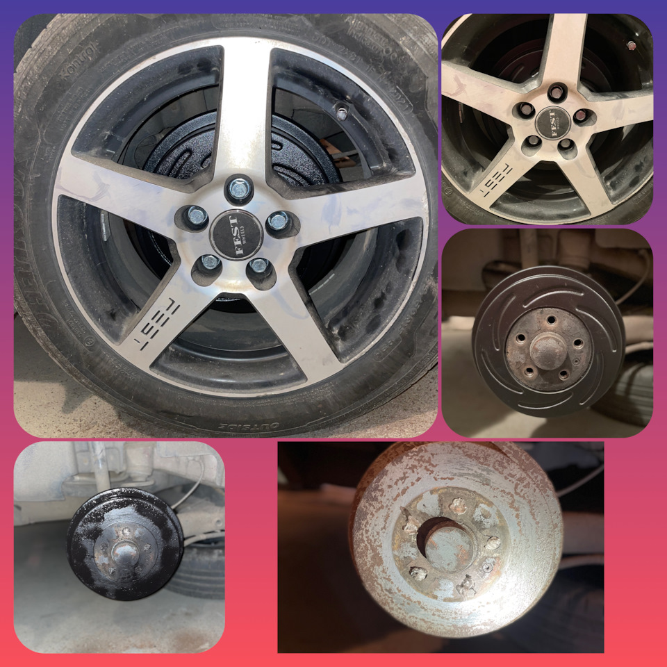 21_ Пластик на задний барабан — Volkswagen Polo Sedan, 1,6 л, 2015 года ...