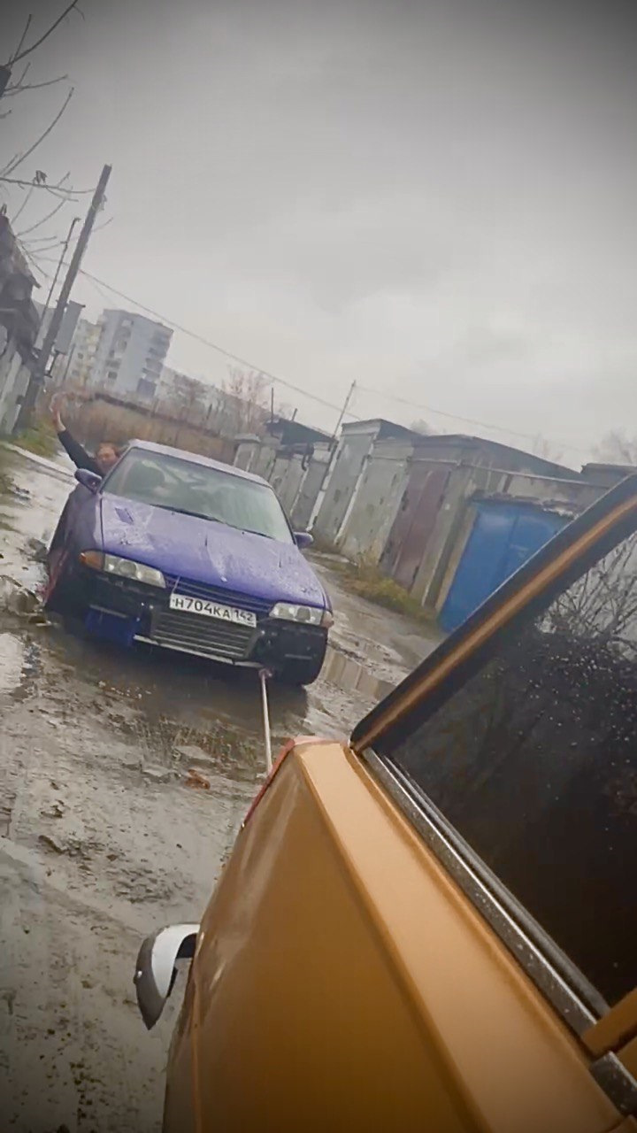 Это возвращение джедаев, нас опять ожидают — Nissan Skyline (R32), 2,6 л,  1991 года | поломка | DRIVE2