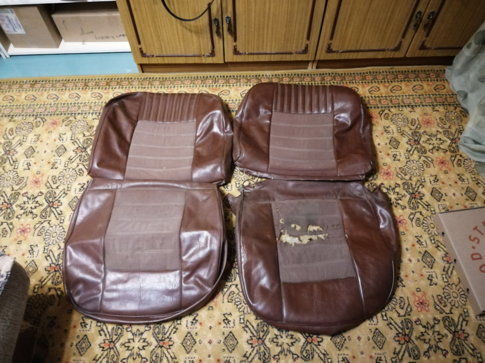 #18 Покупка шкурок сидений (Краснодар --> Барнаул) — Lada 21033, 1,3 л ...