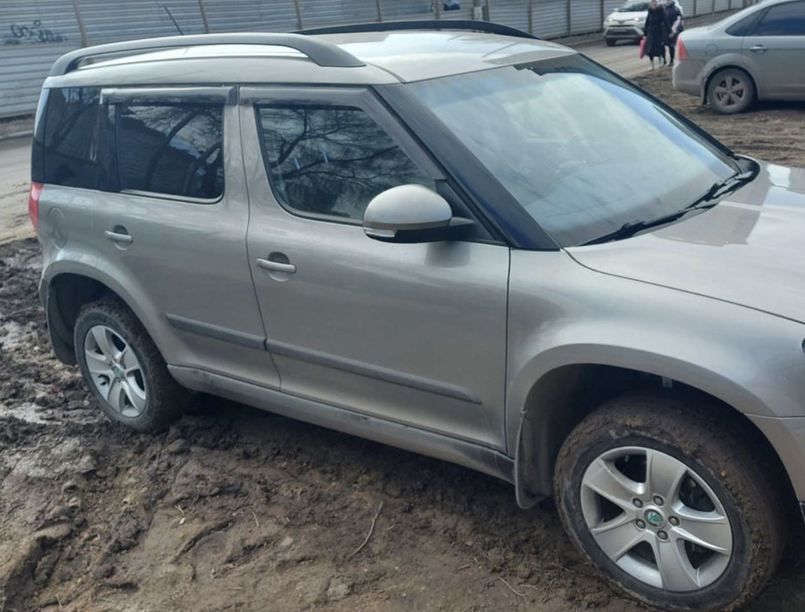 Колеса R17 — Skoda Yeti, 1,8 л, 2012 года | другое | DRIVE2