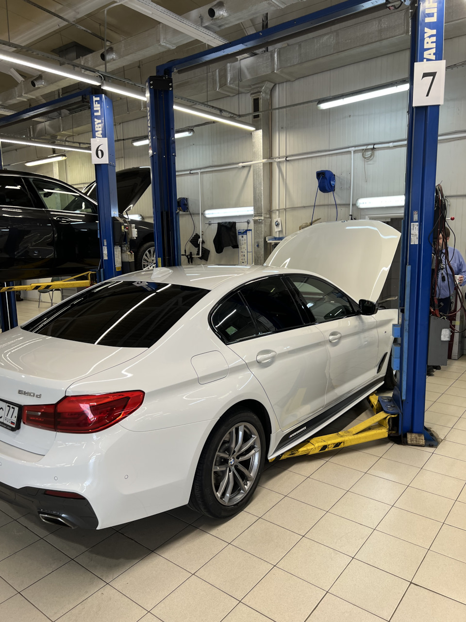 Чистка, Мойка радиаторов со снятием в Автодом — BMW 5 series (G30), 2 л ...