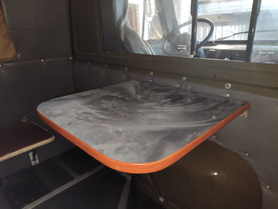 Перетяжка стола и лючки бензобаков — УАЗ 452, 2,9 л, 2005 года | своими ...